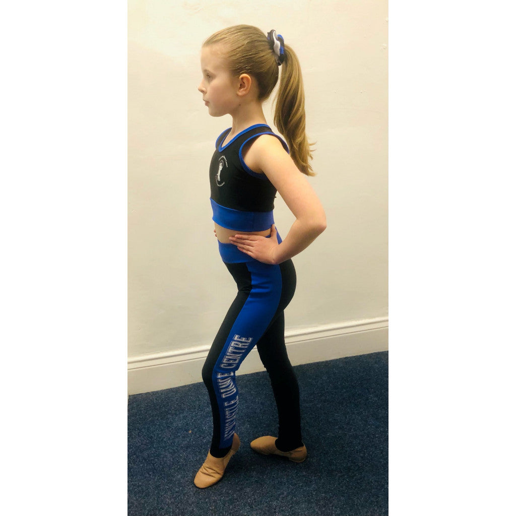 NDC Black & Blue Leggings